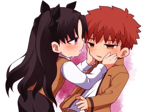 shirou x rin|rin tohsaka x shirou.